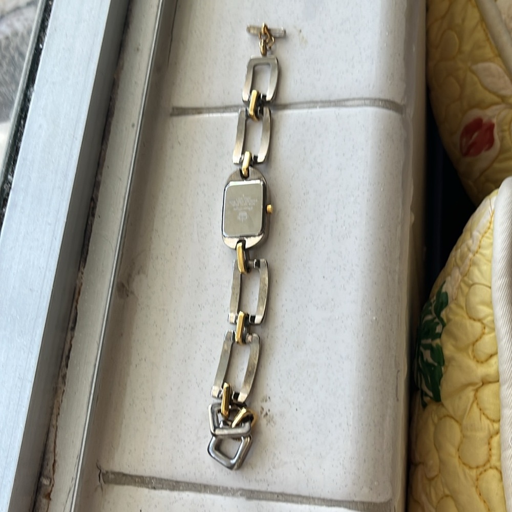 Premier Designs Gold and Silver Women's Watch New Battery Works - Picture 4 of 9